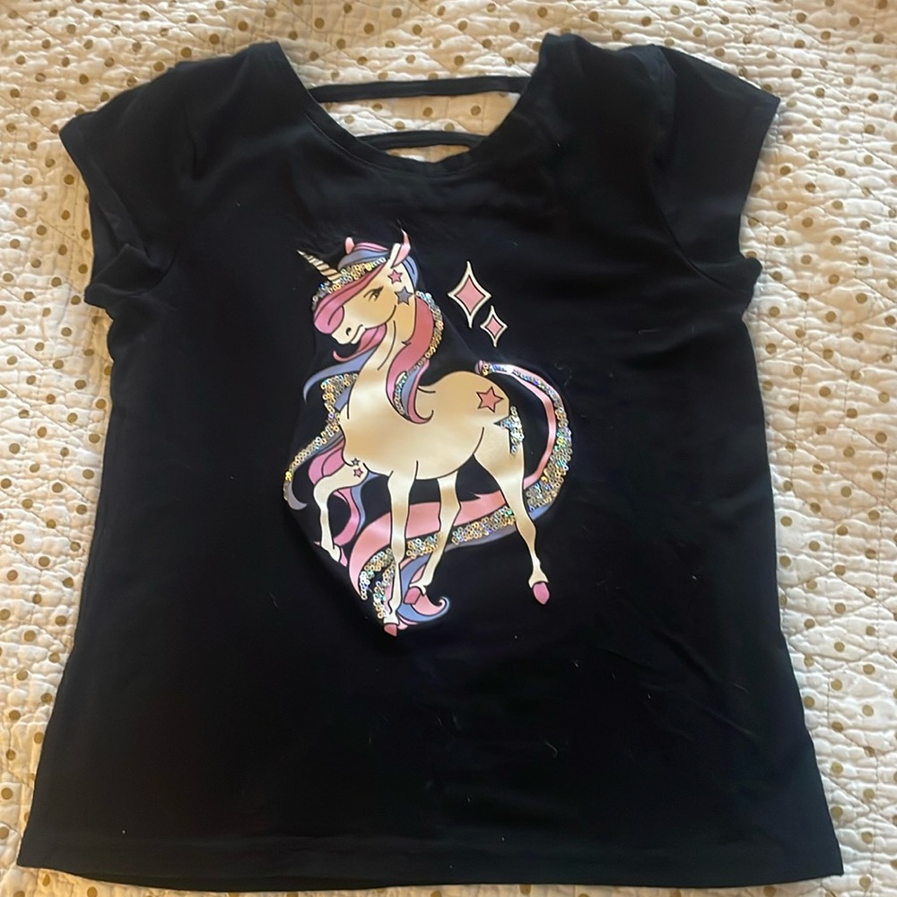 Unicorn black top